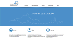 Desktop Screenshot of eilenburger-stadtwerke.de